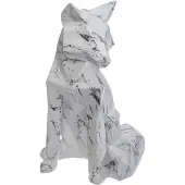 Atmosphera VOS ORIGAMI BEELD IN MARMER LOOK HOOGTE 25 CM