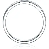 Männerglanz Ring zilver