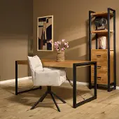 Starfurn - Eettafel Boaz - Bruin - 80x140x75 cm