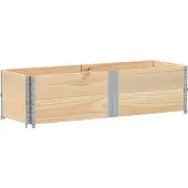vidaXL Plantenbak 150x50 cm massief grenenhout