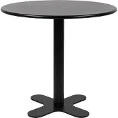 White Label Bijzettafel Buiten Sanjay Outdoor Black