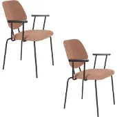 White Label Eetkamerstoel Zelo Armchair Pink