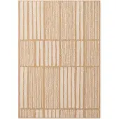 Ted Baker Vloerkleed Allington Rechthoekig - Jute Wit 120 x