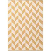 Ted Baker Vloerkleed Terrick Rechthoekig - Oker Wit 200 x 300 cm