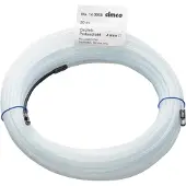 Cimco bevestigingsbanden van kunststof, 20 meter, ongeveer 130 mm lang, treksterkte 900 N, materiaaldikte 4 mm, 1 stuk.