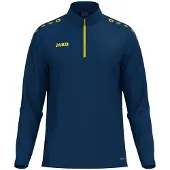 Jako One Ziptop Heren - Navy / Citroen | Maat: 3XL