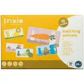 Trixie Puzzelbox met 10 dierenpuzzels - puzzelbox – 2jaar+ – 20 stukken