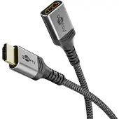 Goobay Plus HDMI verlengkabel | HDMI2.1 (8K 60Hz + HDR) | 3 meter