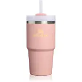 Stanley Drinkbeker The Quencher H2.O FlowState Tumbler 0,59L Peach Rose