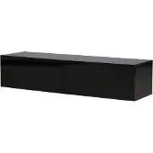 Venture Home Fristad TV-meubel 2 lades wandgemonteerd zwart.