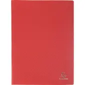 Exacompta Showalbum 85105E A4 Rood hoezen 8 Stuks