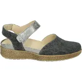 Durea 5924 Wijdt H Slingbacks | Maat 37 Dames Grijs