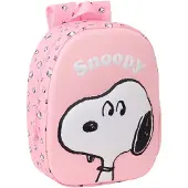 Snoopy 3D Peuterrugzak - 33 x 27 x 10 cm - Polyester