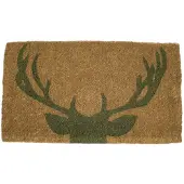 Mars & More kokosmat handgeweven hert groen 75cm