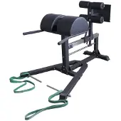 Lifemaxx Crossmaxx Glute Ham Developer Pro - Zwart