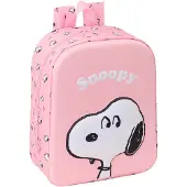 Snoopy 622544011 Snoopy 3D Mini rugzak, 6 liter, 32x43x14 cm, roze. Kleur: roze. Maat: one size