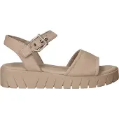 Tamaris Sandalen met riem beige