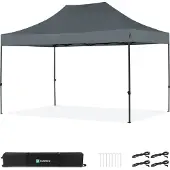 Vonroc Partytent - 3x4.5 m - Premium easy-up Partytent | Grijs