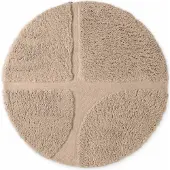 Ted Baker lambeth hoogpolig vloerkleed rond 200 cm rond