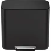 Simplehuman Prullenbak Mini Recycler Matzwart 7,5+7,5L