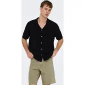 Only & Sons Gebreid vest 'ONSJam' zwart