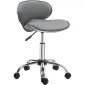HOMCOM Loungekruk - Polyurethaan - 44x48x74cm - Grijs