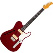 Sire Larry Carlton T7 Tm Str Sc Rn See Through Red