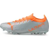 Puma Ultra 2.4 MG Voetbalschoenen Heren Zilver
