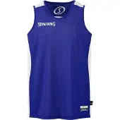Spalding Essential Tanktop - maat 164 - kobaltblw-wit