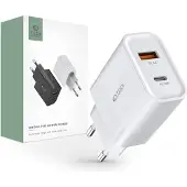 Tech-Protect Tech Protection 30 Watt 2 Poort USB Oplader Wit