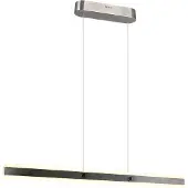 TRIO Moderne hanglamp Arcola 115cm nikkel