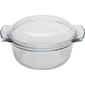 Pyrex Ronde glazen casserole schaal, 3,5 l