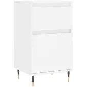 vidaXL Dressoir 40x35x70 cm bewerkt hout wit