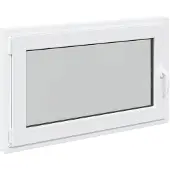vidaXL Kelderraam RISOR 100 x 60 cm PVC en Glas Wit