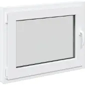 vidaXL Kelderraam RISOR 80 x 50 cm PVC en Glas Wit