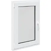 vidaXL Kelderraam RISOR 60 x 90 cm PVC en Glas Wit