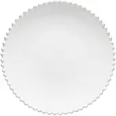 Costa Nova Pearl dinerbord wit, Ø28 cm