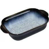 Denby Halo ovenschaal Zwart-blauw, small, rechthoekig