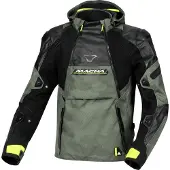 Macna Bradical Textile Summer Jas Groen Geel Maat M