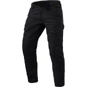 REV'IT! Cargo 2, stoffen broek ,zwart ,W33/L34