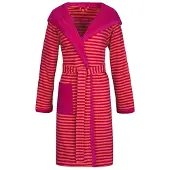 Esprit Badjas Women Striped Hoody Raspberry-M