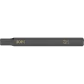 Wera Bit 840 S Hex-Plus, 5,0 x 70 mm, extra taai, 1/4" aandrijving, DIN ISO 1173 C6.3/E6.3, 5 stuks