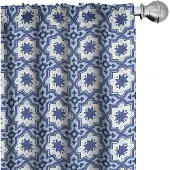Abakuhaus Voorhangen – 2x75x175 cm – Mikrofaser – Halfdonkerend – Violet