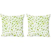Abakuhaus Decoratiekussenhoes – 2-pack 50x50 cm – Dubbelzijdige druk