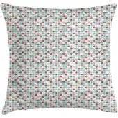 Abakuhaus Abstrakt kussenhoes – 50x50 cm – dubbelzijdig bedrukt – veelkleurig