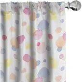 Abakuhaus Pastel Gordijnen – 2x75x245 cm – Microvezel – Halfschaduw
