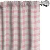 Abakuhaus Abstracte Gordijnen – Gingham Pastel – 2x75x175 cm – Microvezel
