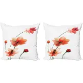 Abakuhaus Aquarel Kussenhoes Set – 2x60x60 cm – Digitaaldruk – Rits