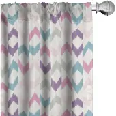 Abakuhaus Geometrische Gordijnen – Chevron Zigzag – 2x75x225 cm – Meerkleurig