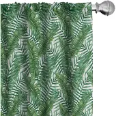 Abakuhaus Jungle Leaves – Gordijnen – 2x75x225 cm – Veelkleurig